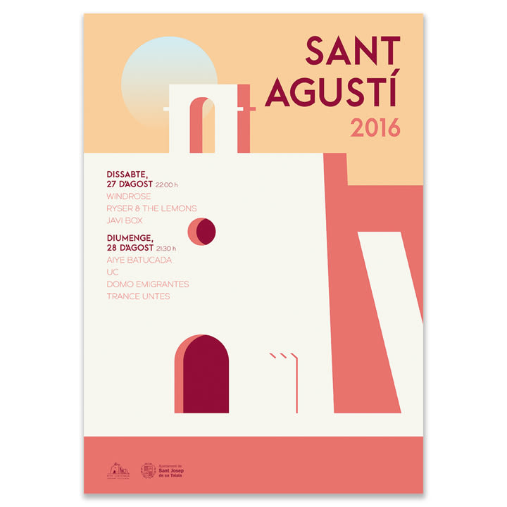 Carteles Fiestas Sant Agusí. 1
