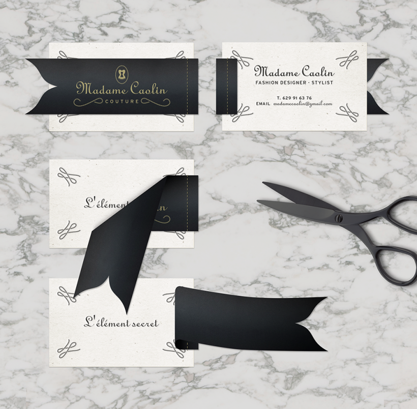 MADAME  CAOLÍN  COUTURE · Brand Identity Design 1