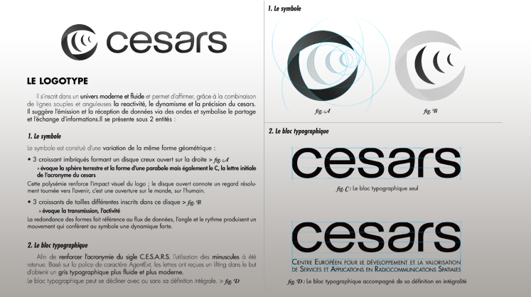 Branding - Projet CESARS / CNES 0