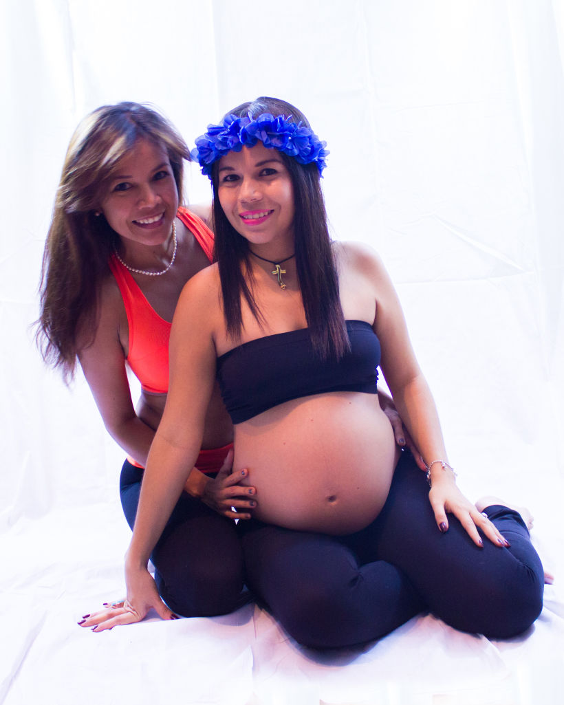 Fotografía en Estudio en casa: Embarazo 11