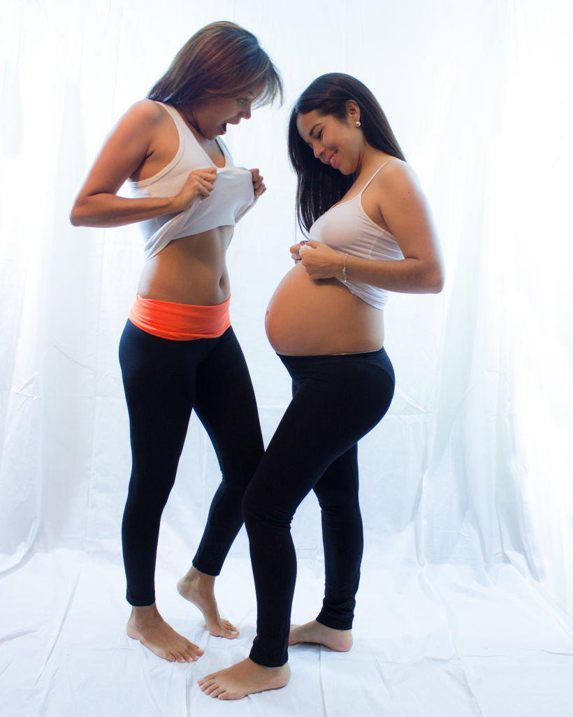 Fotografía en Estudio en casa: Embarazo 14