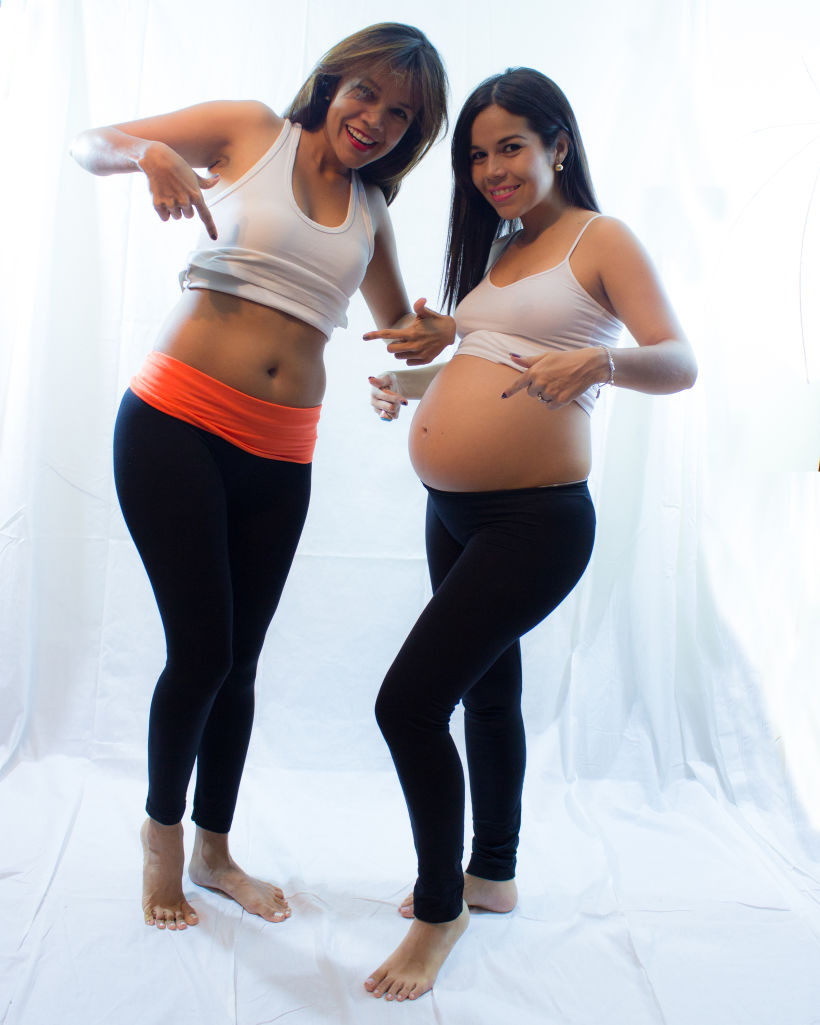 Fotografía en Estudio en casa: Embarazo 15