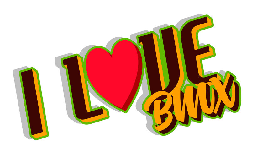 I LOVE Bmx (Pin-up) 12
