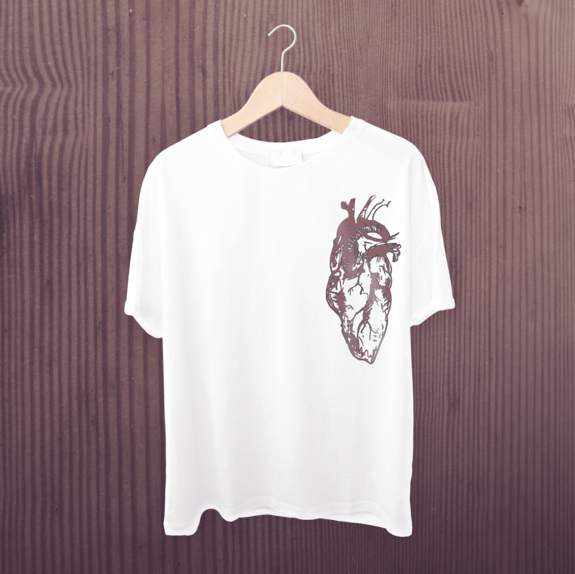 Camiseta corazón -1