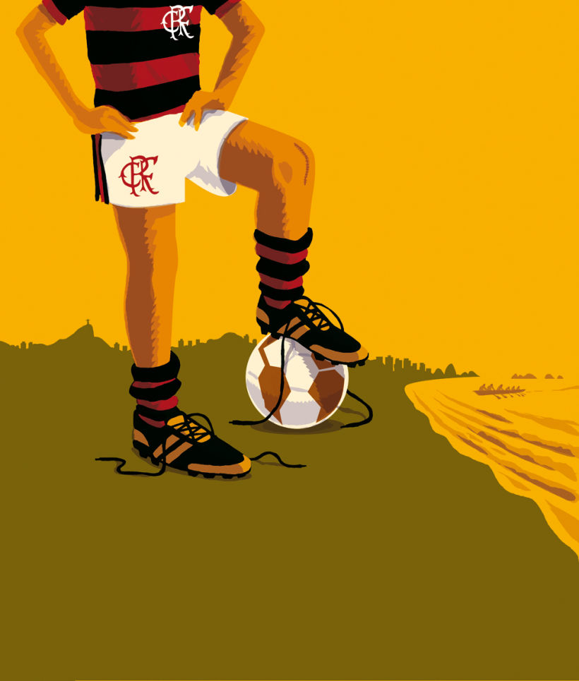 Flamengo, fútbol centenario. 0