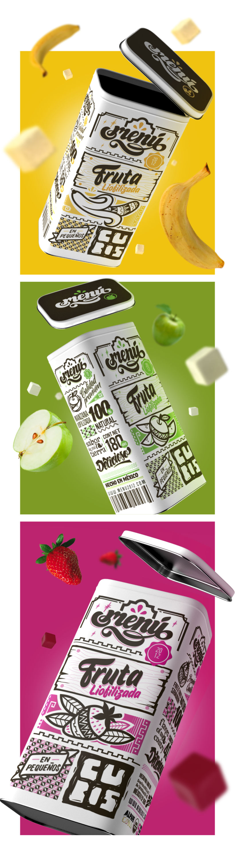 Menú Fruit - Packaging 1