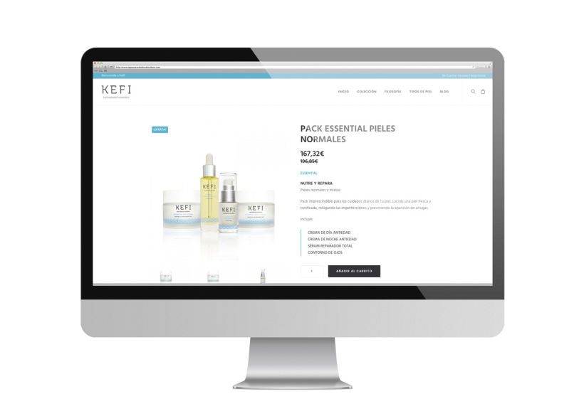 Kefi · diseño web 5