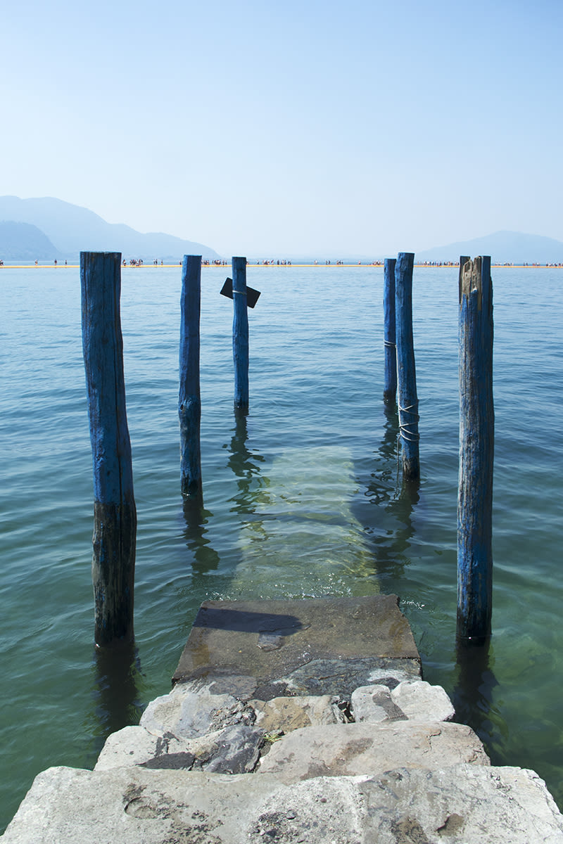 the floating piers  (Iseo lake, Italy) 2
