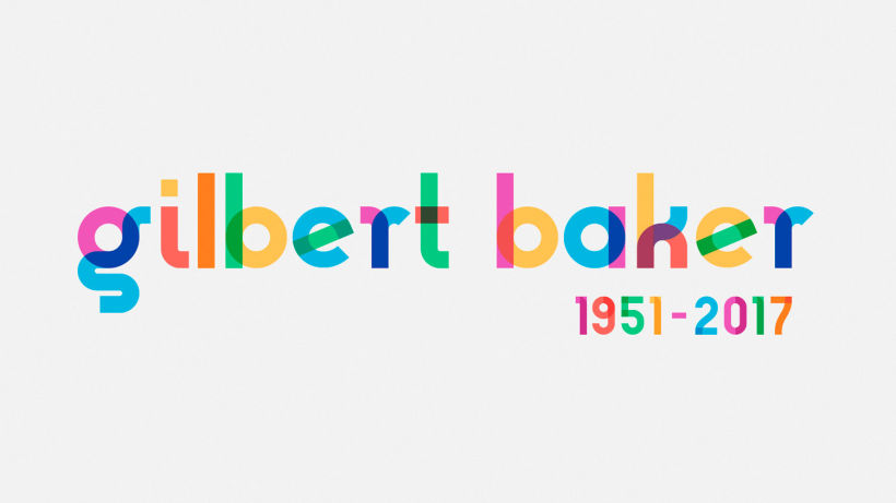 Descubre la tipografía inspirada en la bandera arcoíris de Gilbert Baker 1