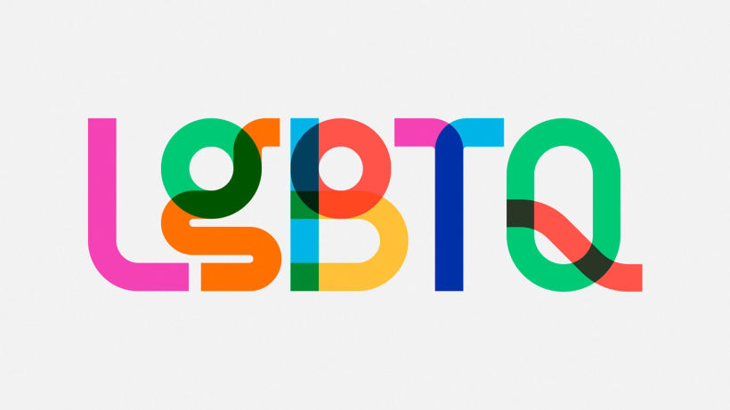 Descubre la tipografía inspirada en la bandera arcoíris de Gilbert Baker 15