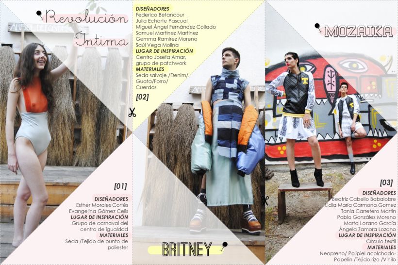 " COSIENDO TETUÁN " proyecto en equipo  de diseño de moda, con el look " BRITNEY ", sobre el textil y el distrito madrileño de Tetuán, junto con MEDIALAB-PRADO https://opentextil.hotglue.me/?Cosiendo+Tetuan -1