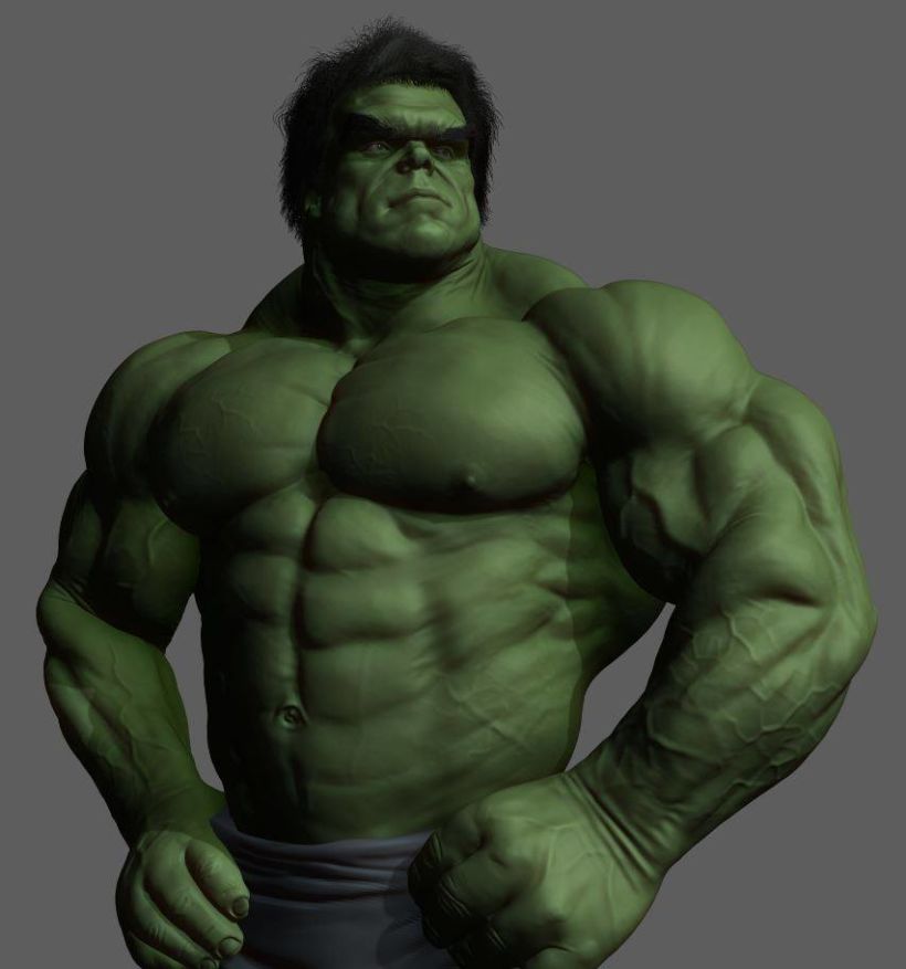 Hulk Detail by Alex Gallego on Dribbble
