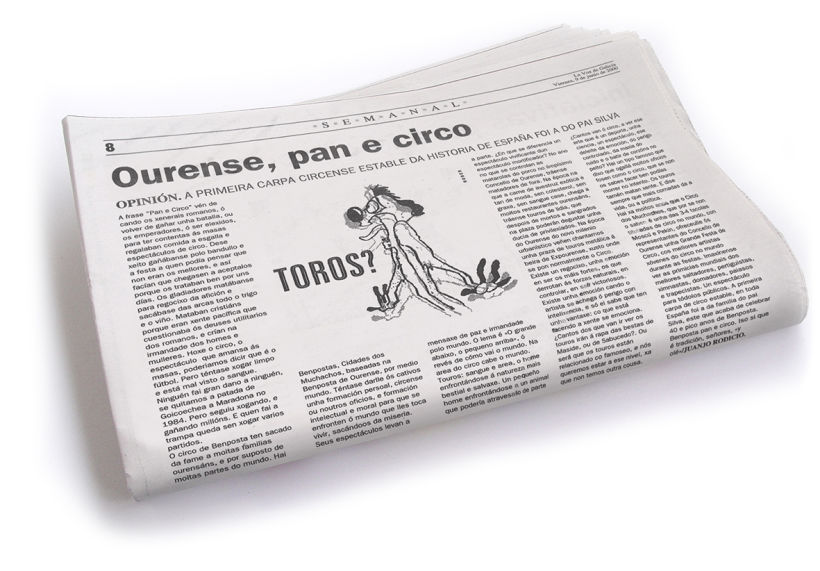  Ilustraciones de artículos de prensa para La Voz de Galicia. 2