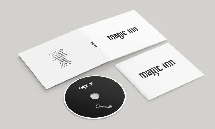 Packaging del disco debut de Magic Inn 1