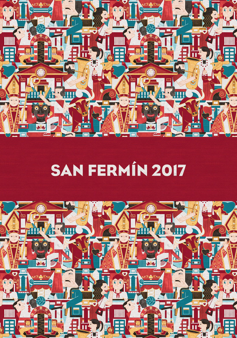 SAN FERMÍN 2017 - Cartel finalista Itaroa 0