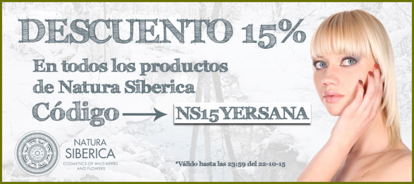 Campaña Natura Siberica YERSANA 2015 0