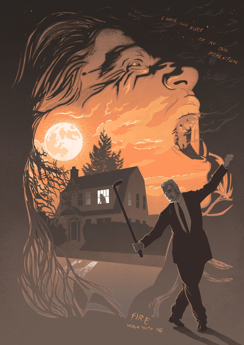 12 ilustradores y diseñadores revisitan Twin Peaks 22