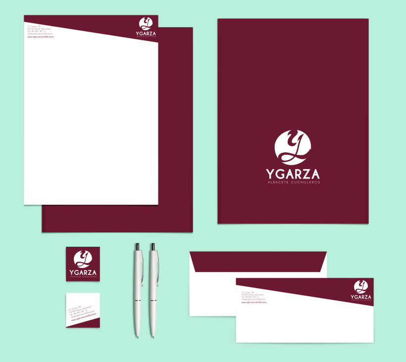 Ygarza - Albacete Cuchilleros Branding 1