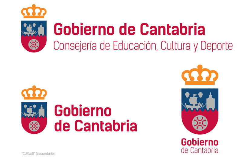 Proyecto de Logotipo para el Gobierno de Cantabria. 2016 0