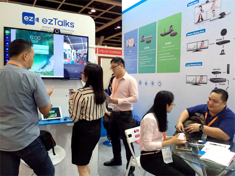 ezTalks Video Conferencing Technology Wins Appreciation at Cloud Expo Asia Hong KongNew project -1