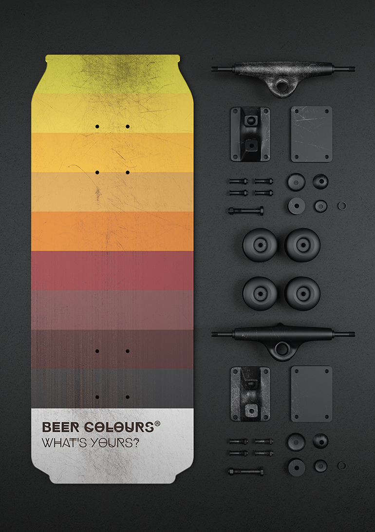 Beer colours skate 10