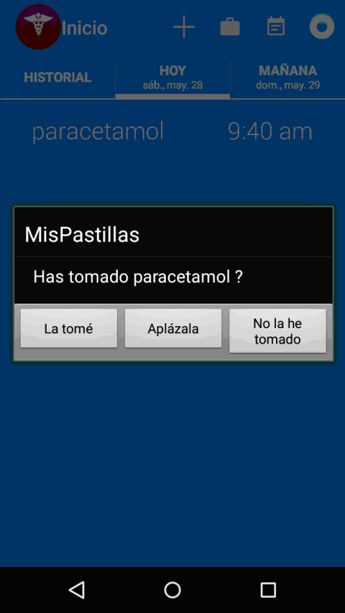 App Mispastillas Android 7