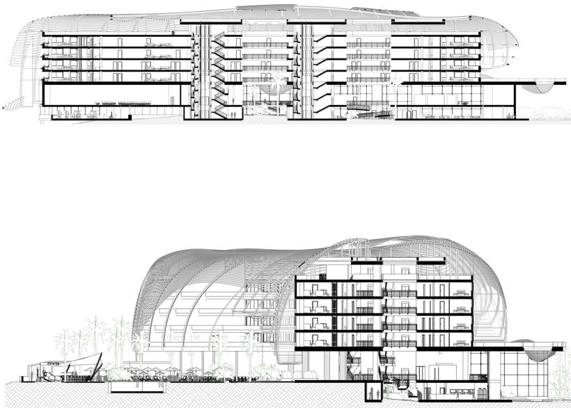 Diseño Arquitectónico y Paramétrico - Hotel Winds 5 Estrellas 17