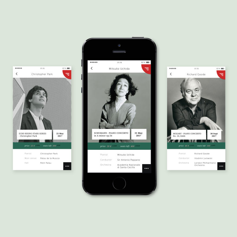 Concept: classical music concert app -1