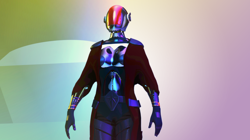 Modelado Cyberwoman 4