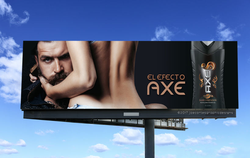 AXE Conceptual Billboard Campaign 1