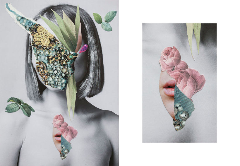 El delicioso collage analógico y surrealista de Rocío Montoya 3