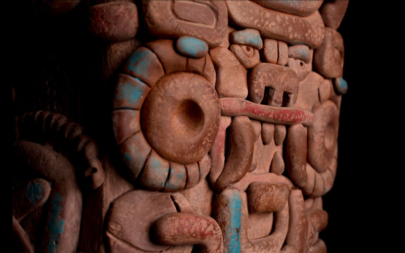 Esculturas mayas hotel UNICO 20º87º 13