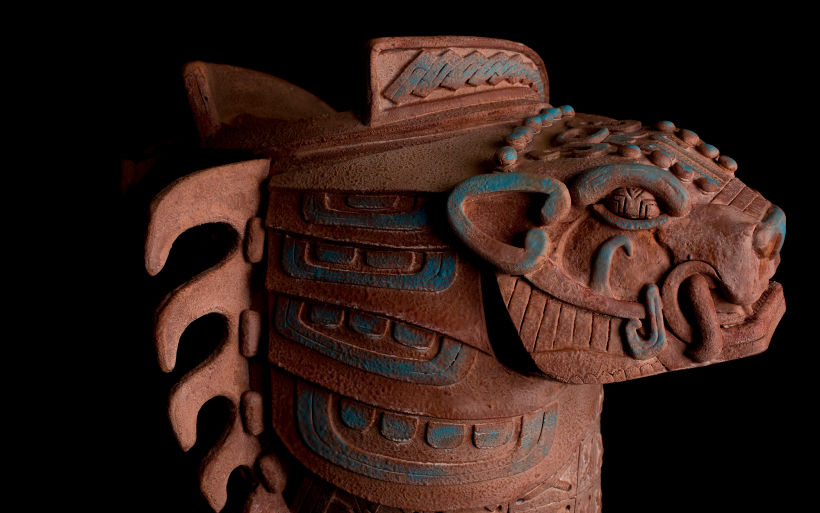 Esculturas mayas hotel UNICO 20º87º 9
