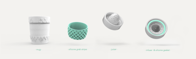 POUGs -ceramic mug/juicer/infuser- <Rome 2015> 5