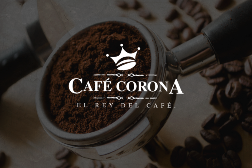 Logo, Branding  : Cáfe Corona  6