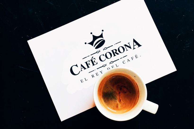 Logo, Branding  : Cáfe Corona  7