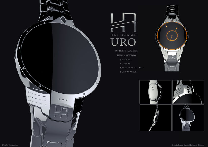 Diseño Conceptual Smartwatch URO 1