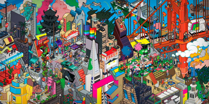 10 artistas del pixel art que nos devuelven a los 80 2