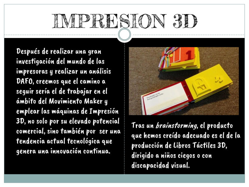Proyecto: Libros táctiles para personas con discapacidades visuales impresos en 3D 5