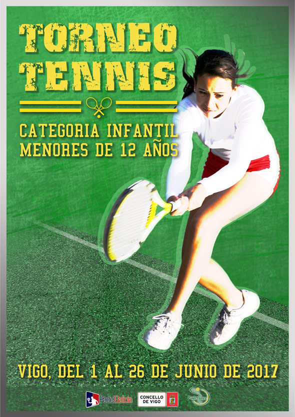 Cartel Tennis Infantil -1