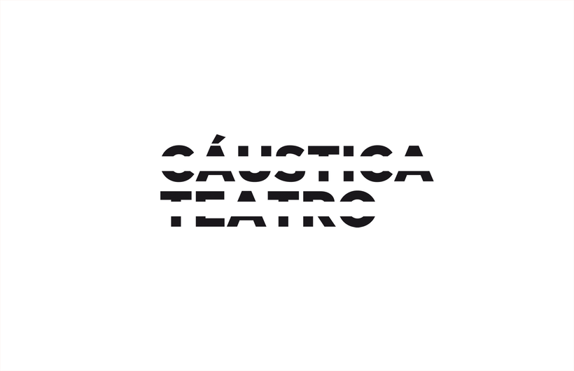 Cáustica Teatro. Logotipo. 0