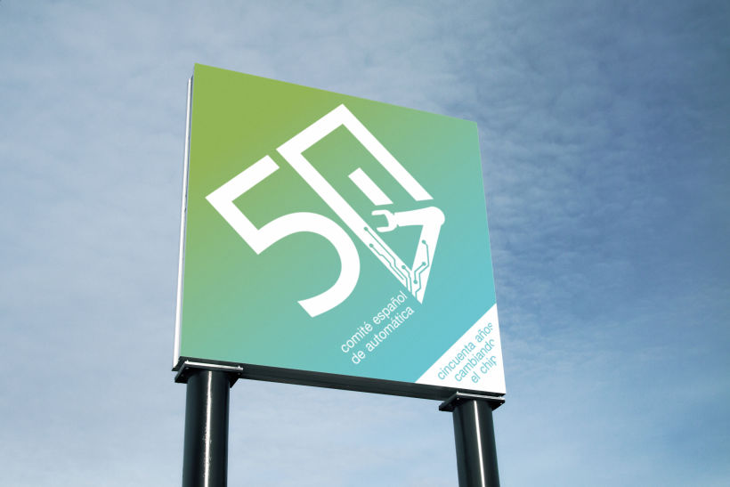 "CEA" Logotipo para el 50 Aniversario. Concurso. 5