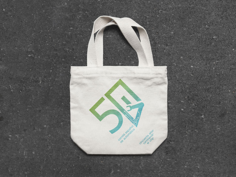 "CEA" Logotipo para el 50 Aniversario. Concurso. 4