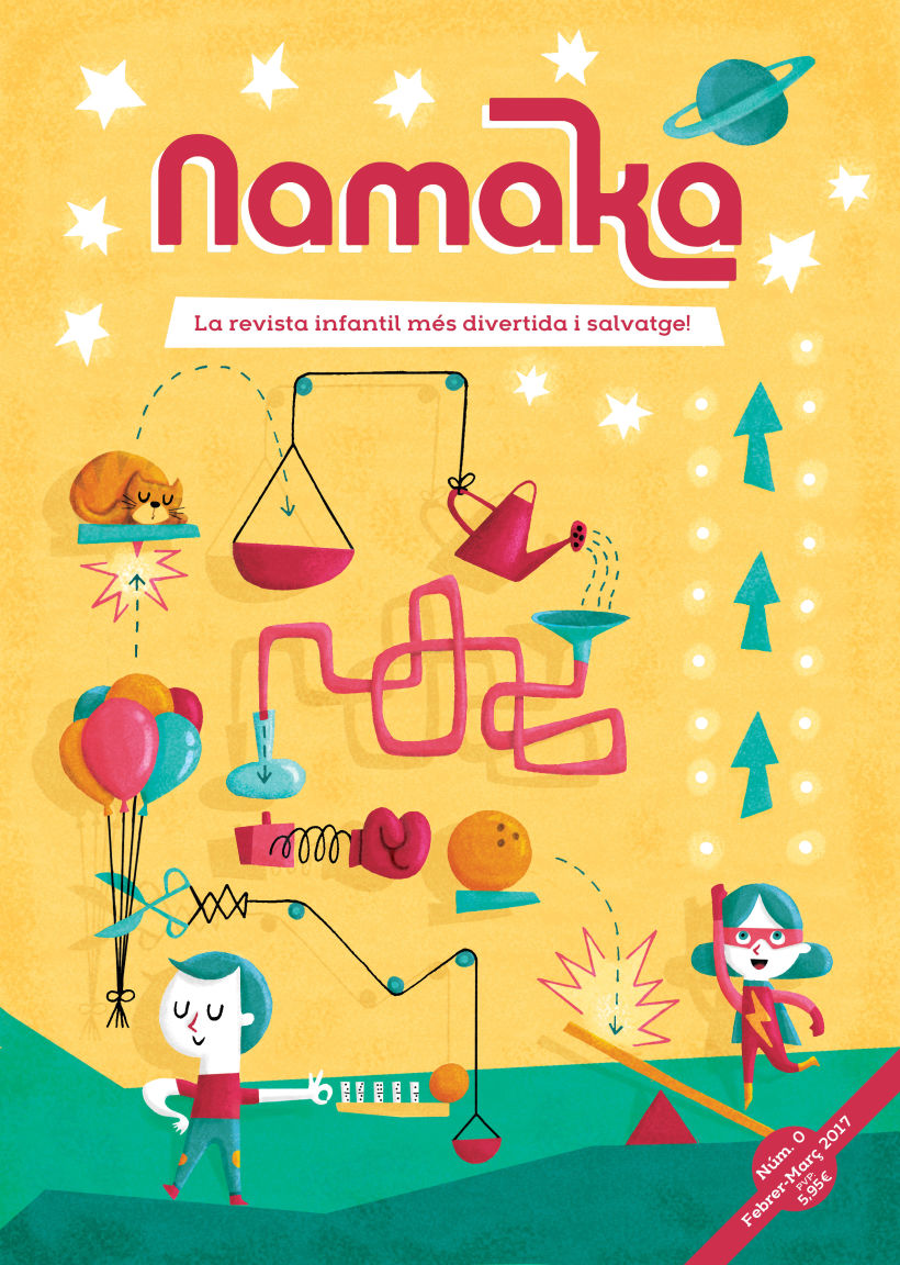 Portada revista infantil Namaka -1