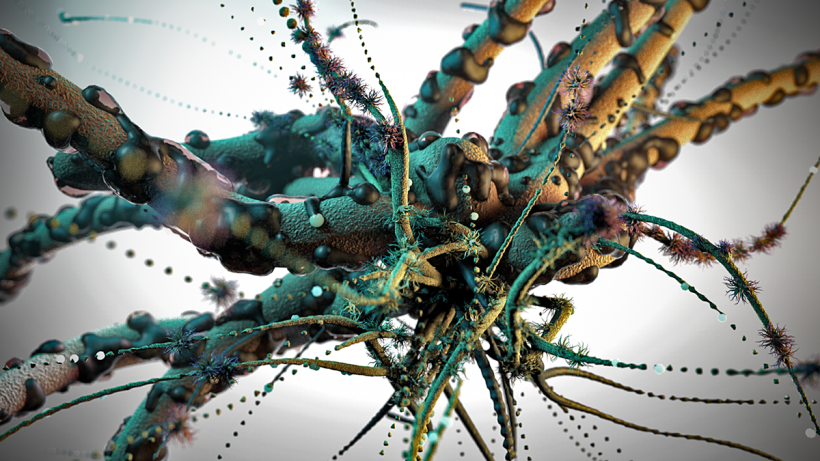 ROOTS / 3D Render abstracto -1