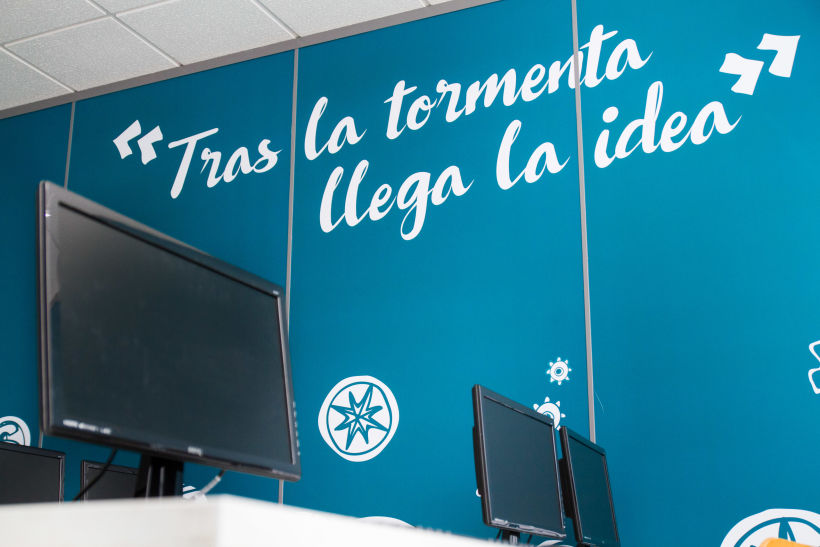 Diseño interior oficinas sede central IMFE PTA Málaga -1
