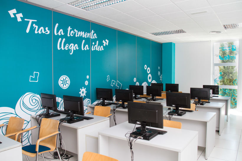 Diseño interior oficinas sede central IMFE PTA Málaga 20