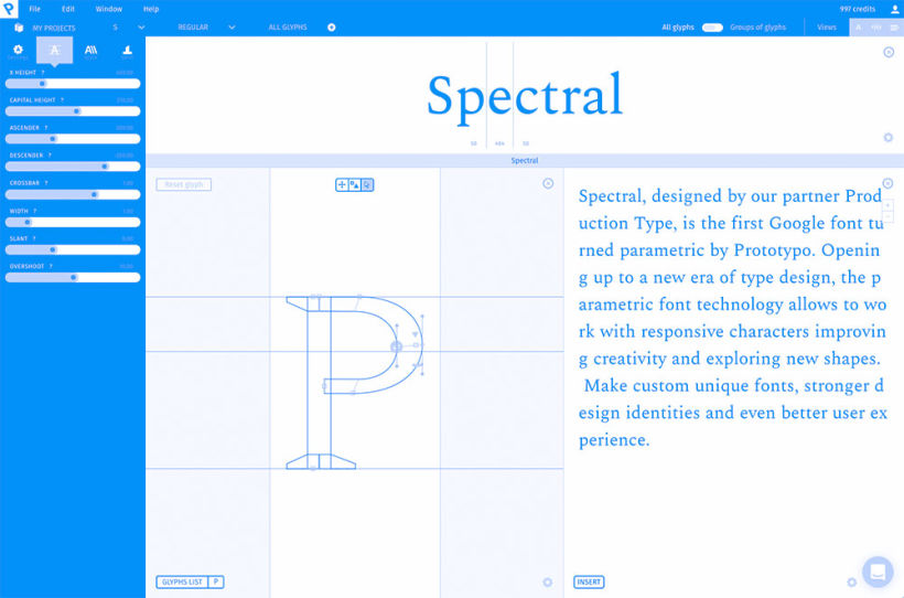 Spectral, la primera tipografía responsive de Google 5