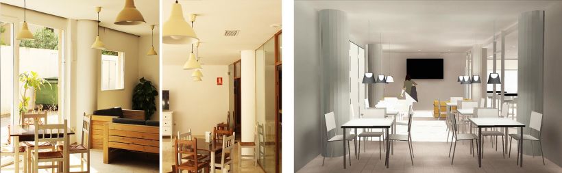 Diseño de Iluminación - Miau Gourmet Café 2