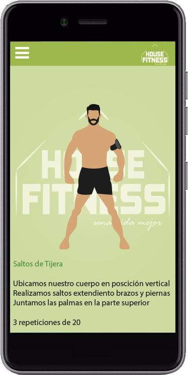 Desarollo de App House Fitness 3
